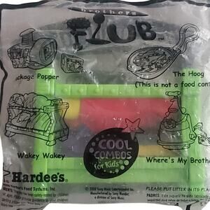 2000 Hardees Cool Combos Brothers Flub Wakey Wakey New in Package